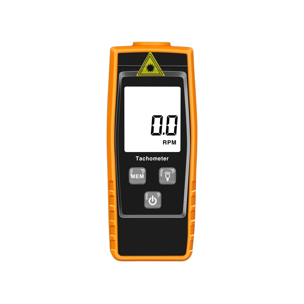 Rz835 Digital Tachometer, Range: 2.5-99999Rpm(Orange) Orange 6083684916465