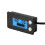 Waterproof LCD Two-wire Lead-acid Lithium Battery Digital Display Voltage Meter 8-100V (Blue) 1