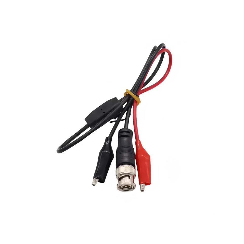 Bnc Male To 2 Crocodile Clip Oscilloscope Probe Cable Q9 Signal Test Cable, Length: 0.5M 6083684916762