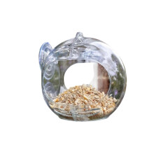 Peckish Window Bird Feeder Globe Suction