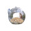 Peckish Peckish Window Bird Feeder Globe Suction 1