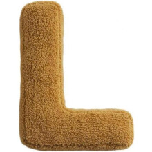(A, C1) Standard Size Pillowcase J To R English Letter Pillow Alphabet Combination Sofa Bedside Special Shaped Pillow U Shaped P