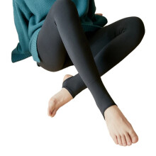 Dametermosokker i tykk, varm imitert nylon, svart (tykk / 300 g)