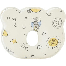 (25cm*20.5cm*3cm, Space-01) Newborn Pillow to Prevent Flat Head, Anti Flat Head Baby, Infant Pillow to Prevent Flat Head, Baby Head Shaping Pillow