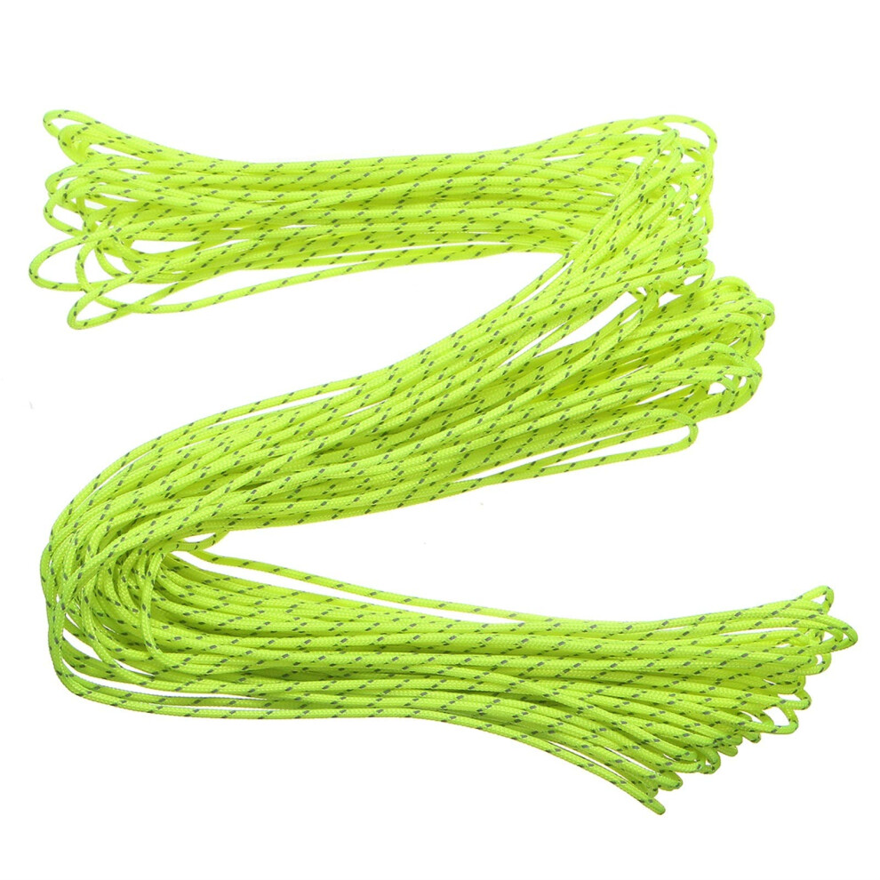 Reflective Tent Rope 20M Nylon Luminous Camping Guyline Cord For Outdoor Hiking With Durable Braided Design 9073542201410