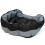 Actiaspet Large Grey/Black Waterproof Round Dog Bed 6
