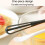 5 Mini Egg Beater with Small Spoon Kitchen Multi-Functional Stirring Stick (Black) 5