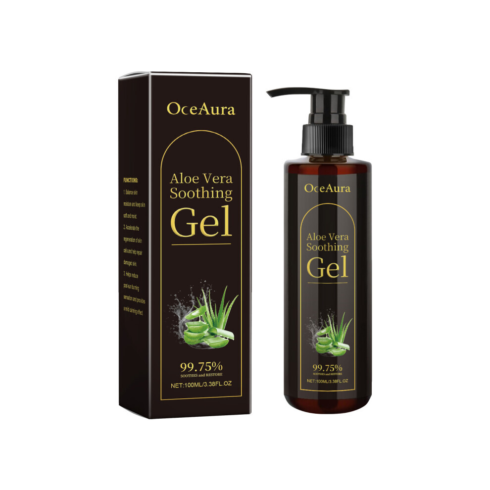 Aloe Vera Leaf Soothing Gel for Moisturizing & Hydrating