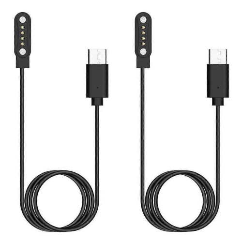 [Pack of 2] PLAUD Note AI Voice Recorder Charging Cable, PLAUD Note Voice Recorder Replacement Charging Cable USB-C Data Cable (3.3 ft/100 cm)