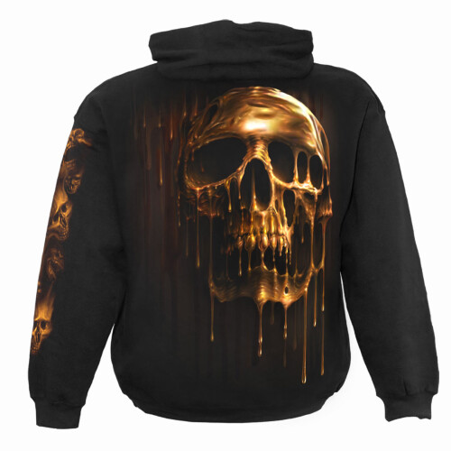 Spiral - DRIPPING GOLD - Hoody Black 2