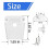 2 Set Cooler Latch Posts and Screws,Replacement Cooler Latch,Plastic Latchs Set Cooler Hinges Kit for IGLOO 50-165QT 2