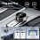 Wireless Carplay Adapter Android Auto 2in1   Box WIFI BT Auto Connect Plug &  for Most Car Model 8