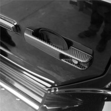 5pcs Real Carbon Fiber Exterior Door Handle Trim Cover Stickers for G-Class W463 G350 G500 G550 G63 09-18