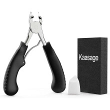 Nail Clippers for Thick & Ingrown Toenails - Sharp Curved Blade & Non-Slip Handle -Toenail Clippers for Men, Women, and Seniors - Professional Heavy-