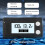 Waterproof LCD Two-wire Lead-acid Lithium Battery Digital Display Voltage Meter 8-100V (Blue) 6