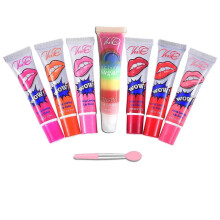 A1  2025 New Lip Gloss 6 Colors Tattoo Magic Color Mask Tint Lasting Waterproof 6pcs