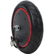 36V 350W Front Wheel Motor Hub Motor Scooter Shock Absorbing Pneumatic Tire Compatible with M365/Pro2 E-Scooter