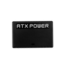 ATX 24 Pin to 90 Degree Power Plug Adapter RGB Motherboard Power Supply Cable Modular DIY Mounting Accessessory Black