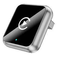 (Silver) 2025 Upgraded Wireless CarPlay Adapter for Android , Mini USB Dongle AI Box, Convert Wired to Wireless Car Connectivity