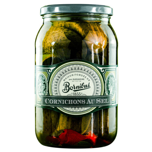 Cornichons Bornibus en Saumure 860g
