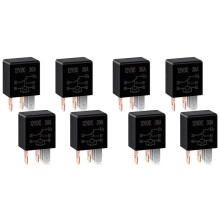 5 Pin 12V 30A Relay Automotive Relay Relay Car Heavy Duty Relay for Car Motor Accessories (8 Pieces)