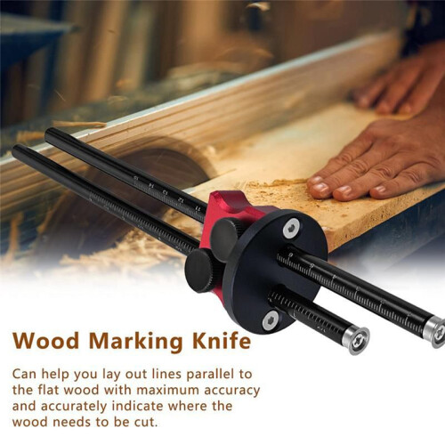 Contour Gauge Tool Accurate Scribe Tool Scribing Tool with Dual Scale Practical Carpenter Tools Alloy Scribe Tool 1