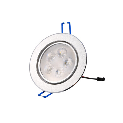5W LED-takinfälld downlight-belysning för kontor, varmvit ringradiator 2