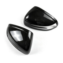 For   R172 R197 R231 SLK200 SLC SL Real Carbon Fiber Side Rear View Mirror Cover Trim Side Wing Mirror Caps