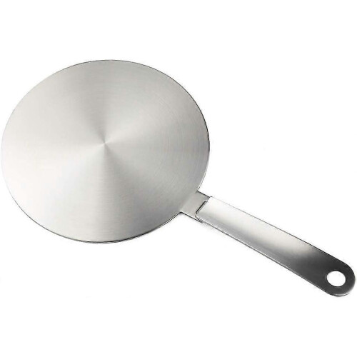 Induction Adapter, Converter Disc for Induction Cooktop, Heat Diffuser Plate with Separable Handle And Base 20cm-Yvan 2