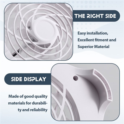 Z-X4 White Pc Accessories 14cm Dual Fans Low Noise Stackable Using Router/Micro-Radiator Base USB Interface 65.8CFM 2