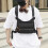 Waterproof Multifunctional Chest Waist Pack for-matte black 6