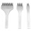 3Pcs Leather Stitching Punch Set Handwork Hole Punch Pricking Iron Chisel Punching Tool for Leather  DIY(3.85mm) 6