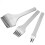 3Pcs Leather Stitching Punch Set Handwork Hole Punch Pricking Iron Chisel Punching Tool for Leather  DIY(3.85mm) 7