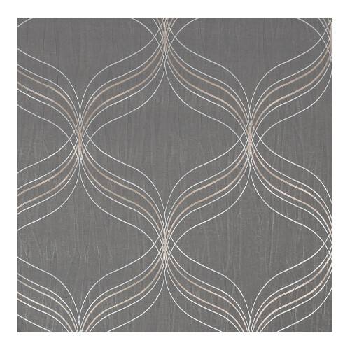 Boutique Optical Geo Grey Wallpaper