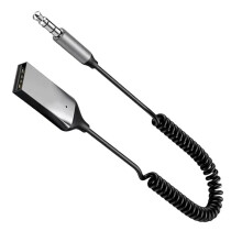 -Sändare och Mottagare för Bil AUX 3,5 mm 5.0-Adapter Ljudkabel för Bilhögtalare, Mottagare, BT-Sändning