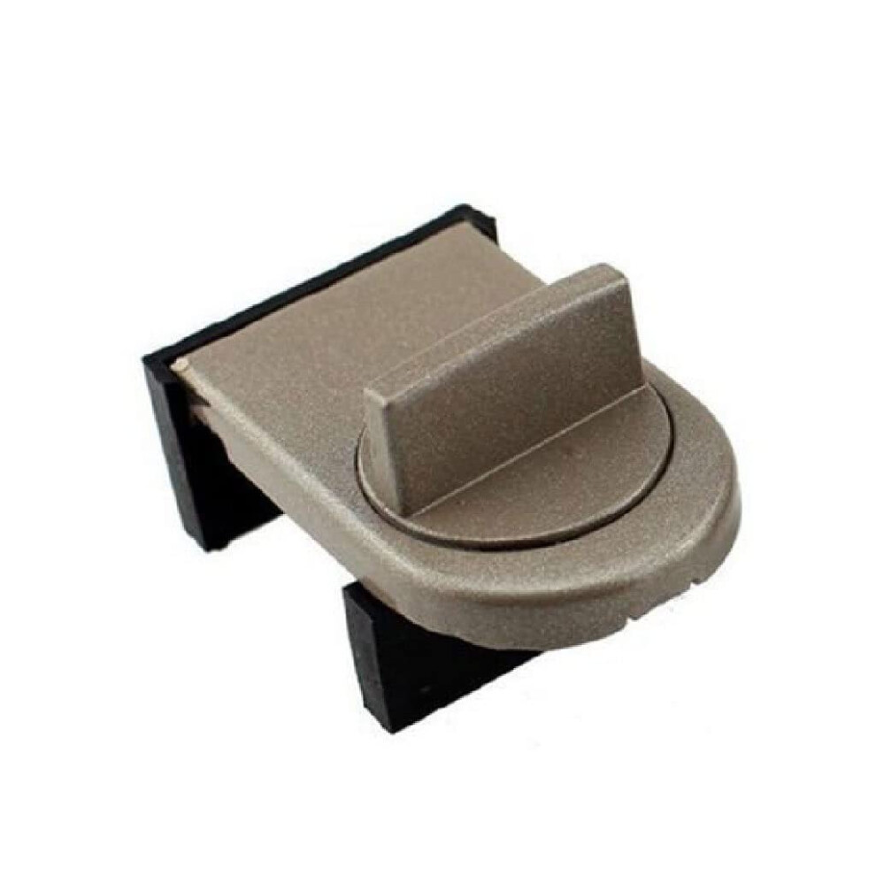 Sliding Door Lock Antitheft Window Security Lock Child Safety Design Easy Installation Brown