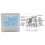 Temperature Controller Gas Fireplace Thermostat Fireplace Thermostat Programmable Digital LCD Display Thermostat 2