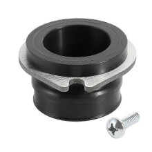 HK&Hanker 75499 Flexibele koppeling voor afvalverwerker Insinkerator, flexibele afvoer, trillingsdempende uitlaatkoppeling, vervangt 7