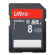 HK&Hanker [Nová] 8GB ultra vysokorýchlostná pamäťová karta SDHC triedy 10 pre fotoaparáty (100 % skutočnej kapacity)