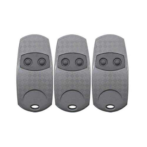 （grey）3PCS Garage Door Opener TOP 432EE 433.92MHz Copy Remote Control Gate Controller Opener