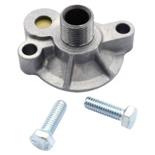 HK&Hanker Aluminum Oil Filter Adapter RSRX0926K Compatible With GM SBC BBC V8 Engine 327 396 402 427