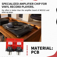 Vinil Record Player Vinil Phono Preamplifier Board mm MC Phono Player Amplificador Board Fonógrafo Cabeça Amplificador F10-006