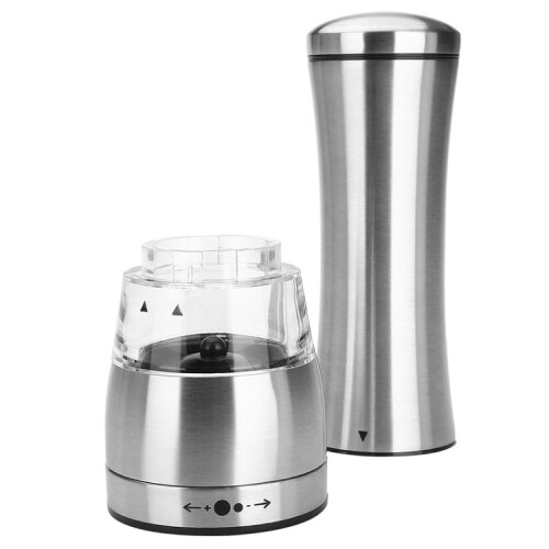 Molinillo de pimienta manual multiusos de acero inoxidable JE0318 2