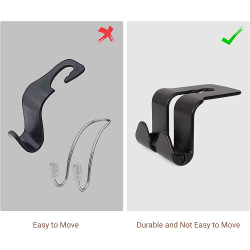 Efficient Car Organization: Durable Universal Headrest Organizer With Easy Install Remove, Compatible with Interior Accessories That Save Ca 1