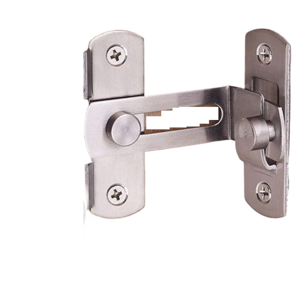 Stainless Steel Door Latch 6 Pack 90 Degree Gate Lock With Secure Rustproof Design For Gates And Sheds 9073542202790