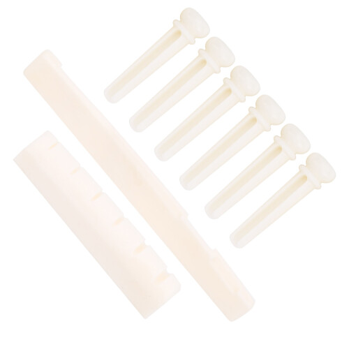 String Stud Ox Bone Guitar Nut and Saddle Nails Replacement Musical Instrument Accessories 2