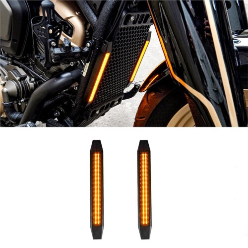 Universelles LED-Tagfahrlicht (DRL) für Motorräder, Scheinwerfer, Blinker, Ambientebeleuchtung 1