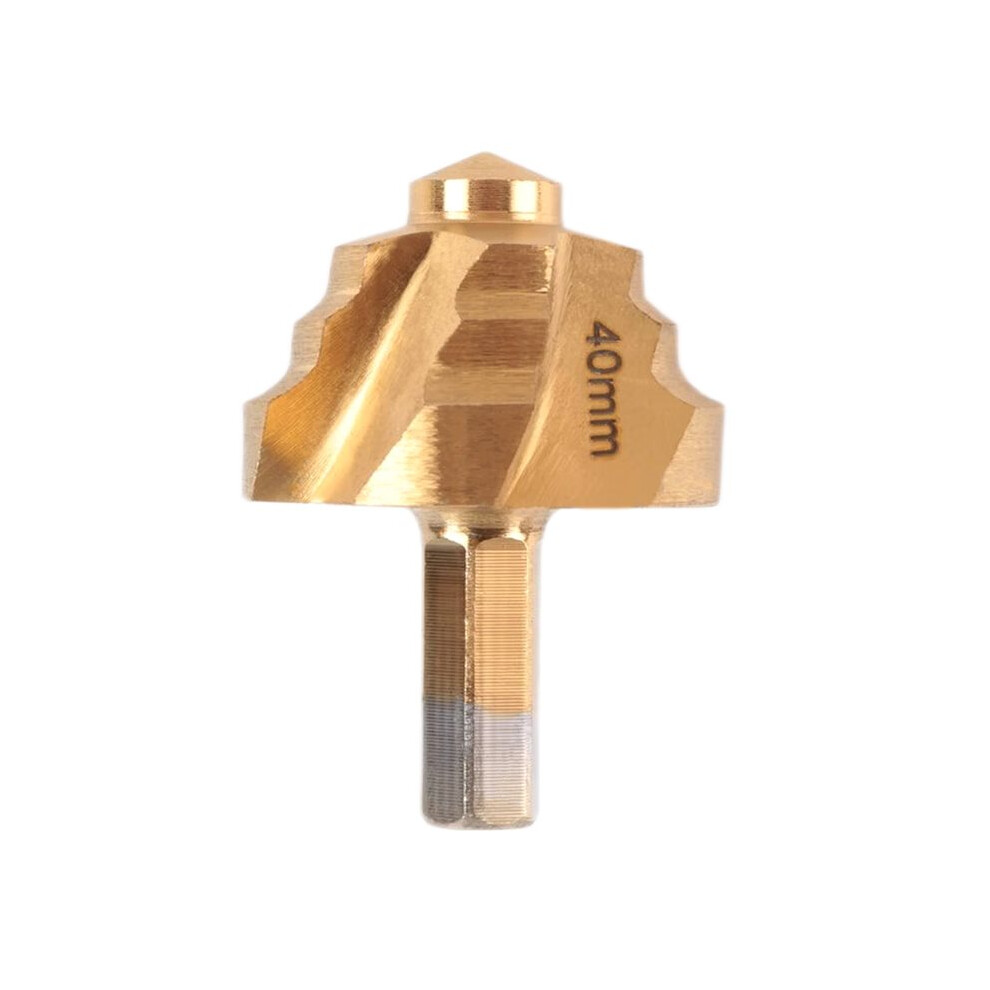 8Mm Shank Ppr Lifting,Stepped Drill Bit,Water Pipe Connection Tool 40Mm, For Water Pipe Repair 4713492606679