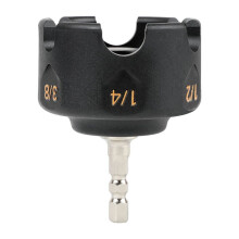 Fast Nut Zipper Drill Bit Nut Remover Bolt Extractor Tool for Home Repair Garage Auto Maintenance Plumber Electrician