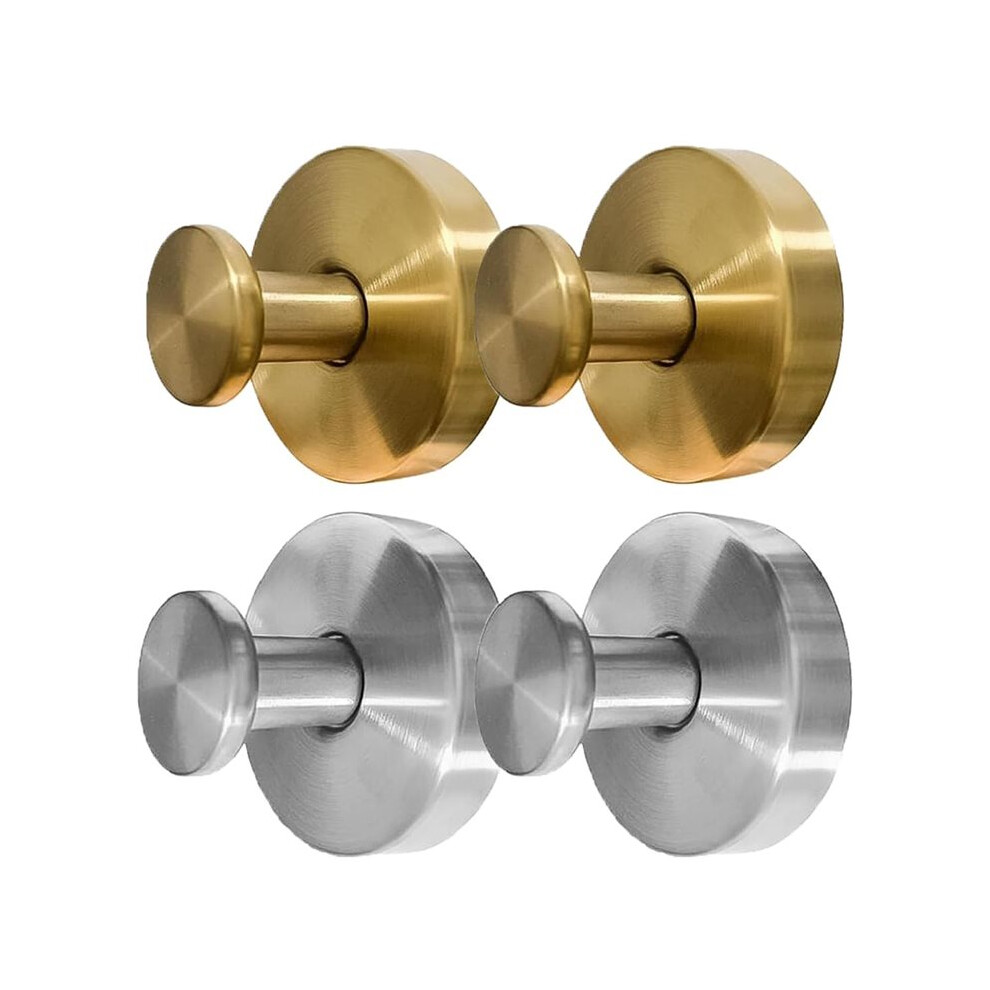 Tauoh 4Pcs Premium No-Drill Suction Cup Hooks For Towels, Wreaths, And More - Versatile And Space-Saving